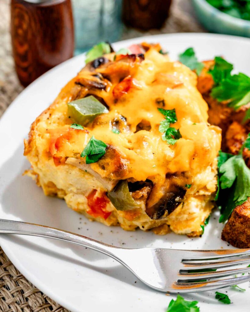 Breakfast Casseroles with Seasonal Vegetables