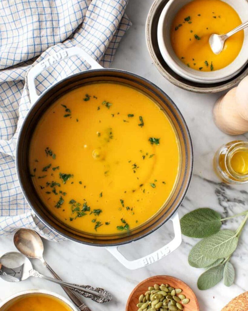 Butternut squash soup
