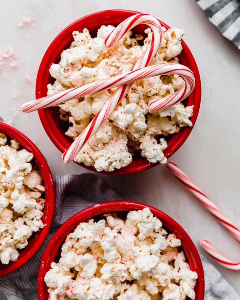 Candy Cane Popcorn