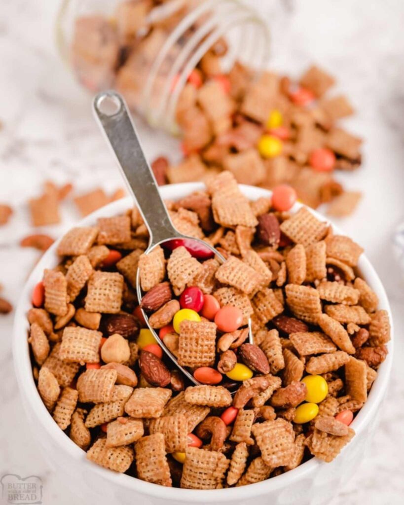 Caramel Nut Snack Mix