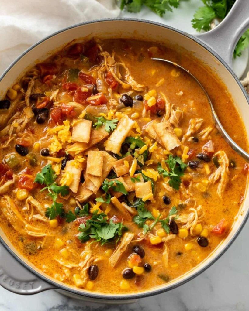 Chicken tortilla soup