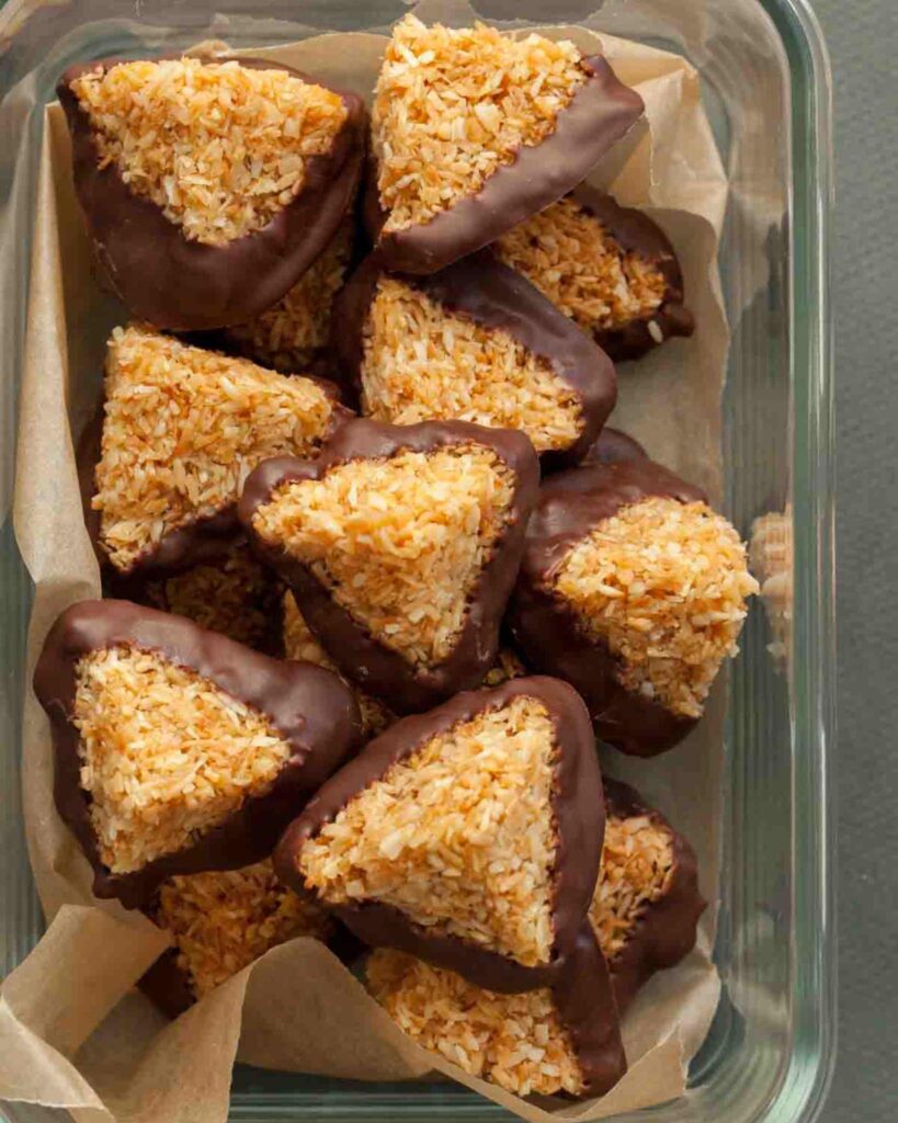 Chocolate Coconut Haystacks