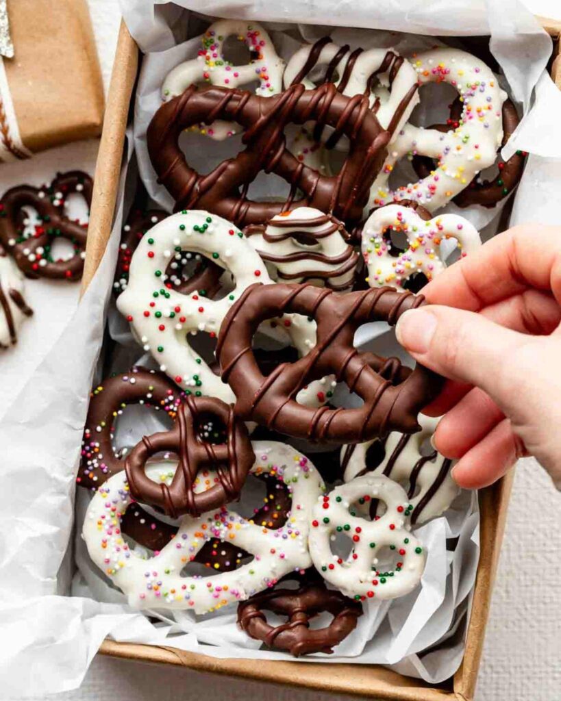 Chocolate Covered Pretzel Snack Mix
