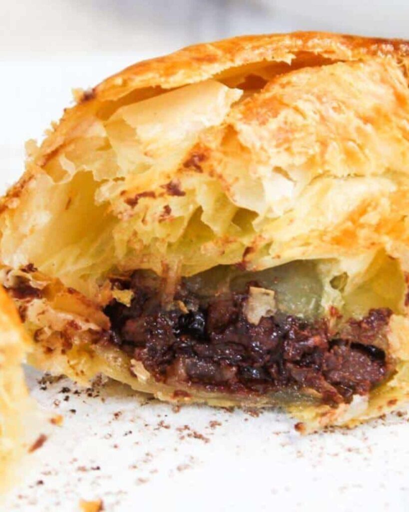 Chocolate Filled Air Fryer Pastry Bites