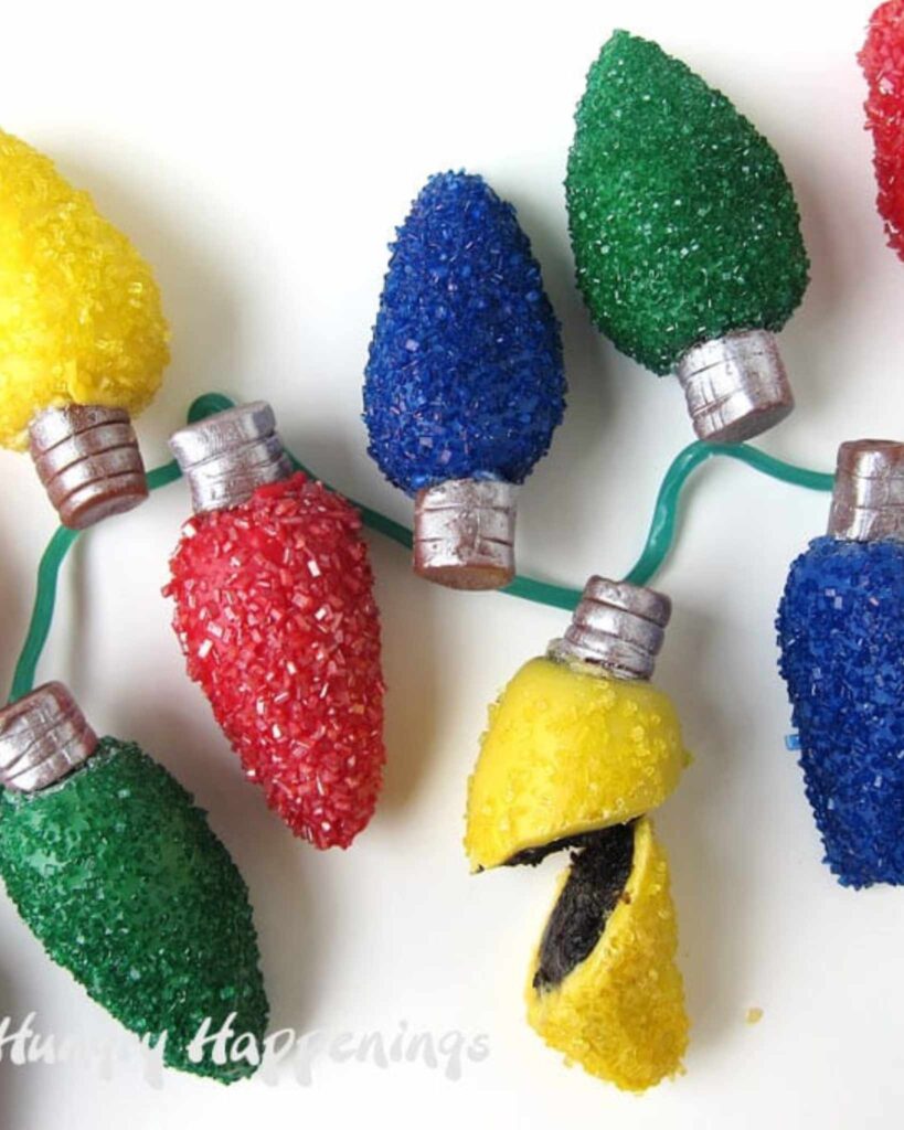 Christmas Lights Cake Pops