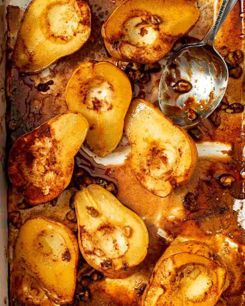 Cinnamon Baked Pears