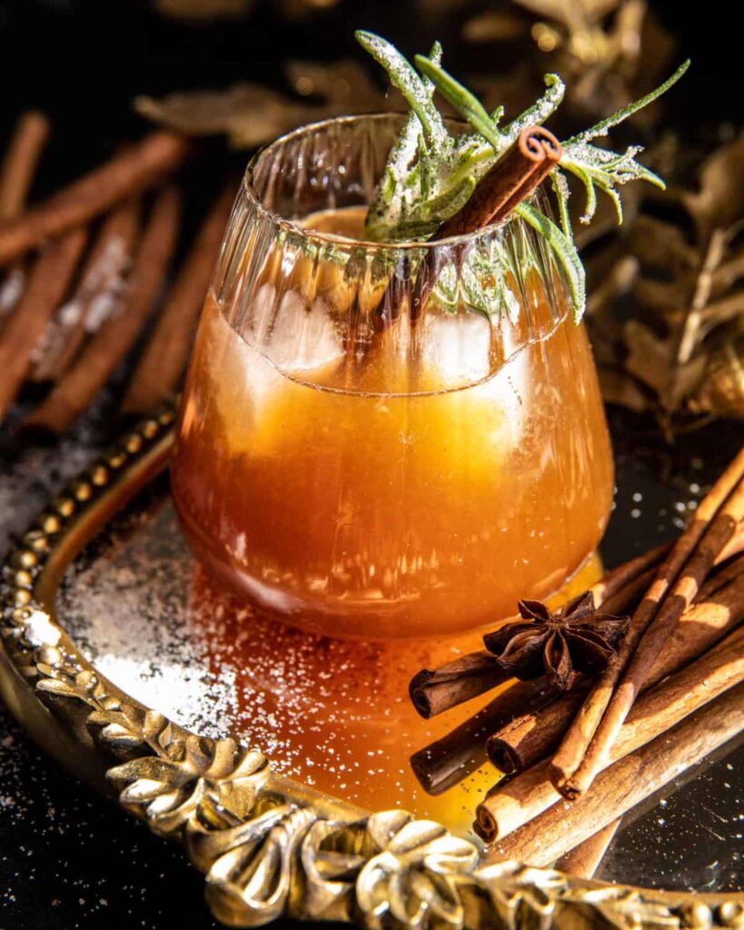 Cinnamon Maple Whiskey Sour