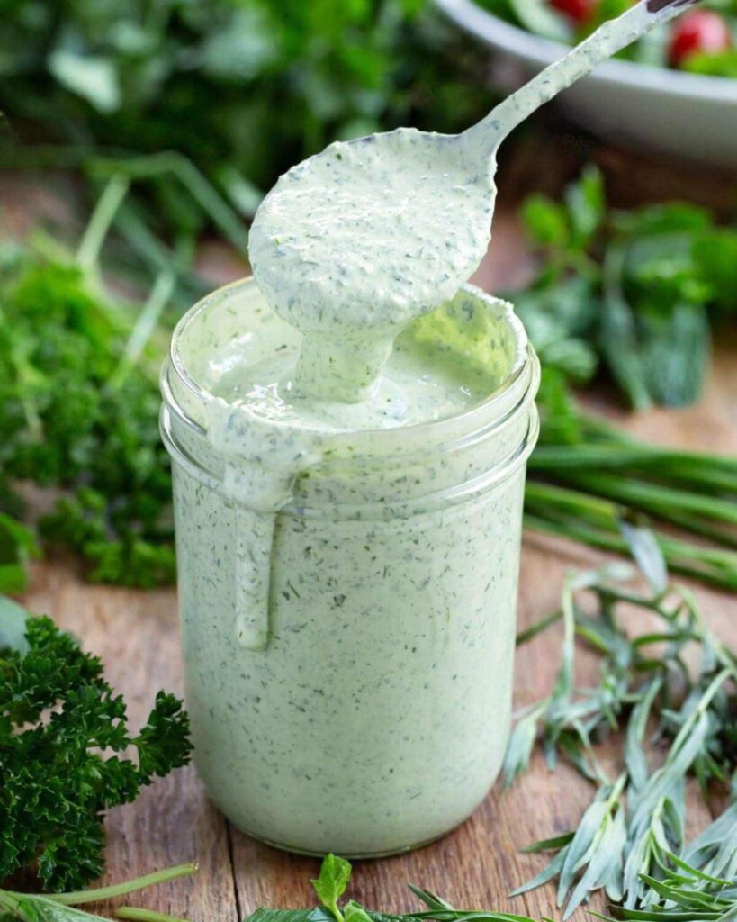 Creamy Herb Christmas Dressing