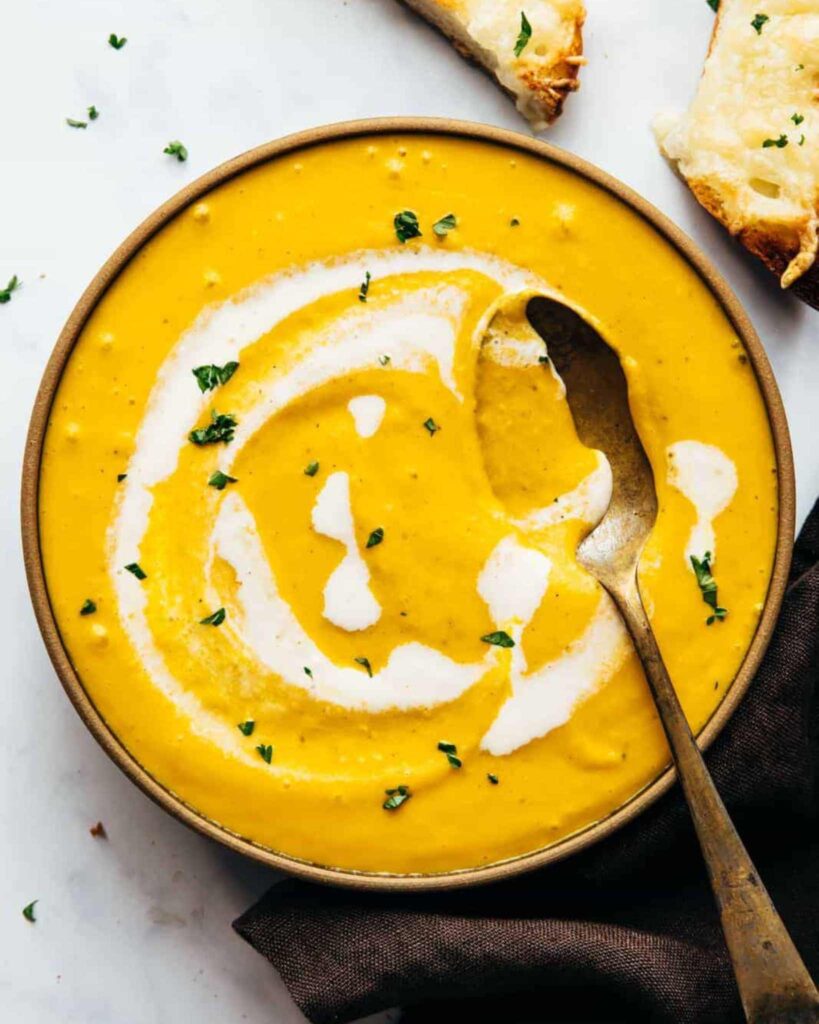 Creamy Roasted Pumpkin Soup