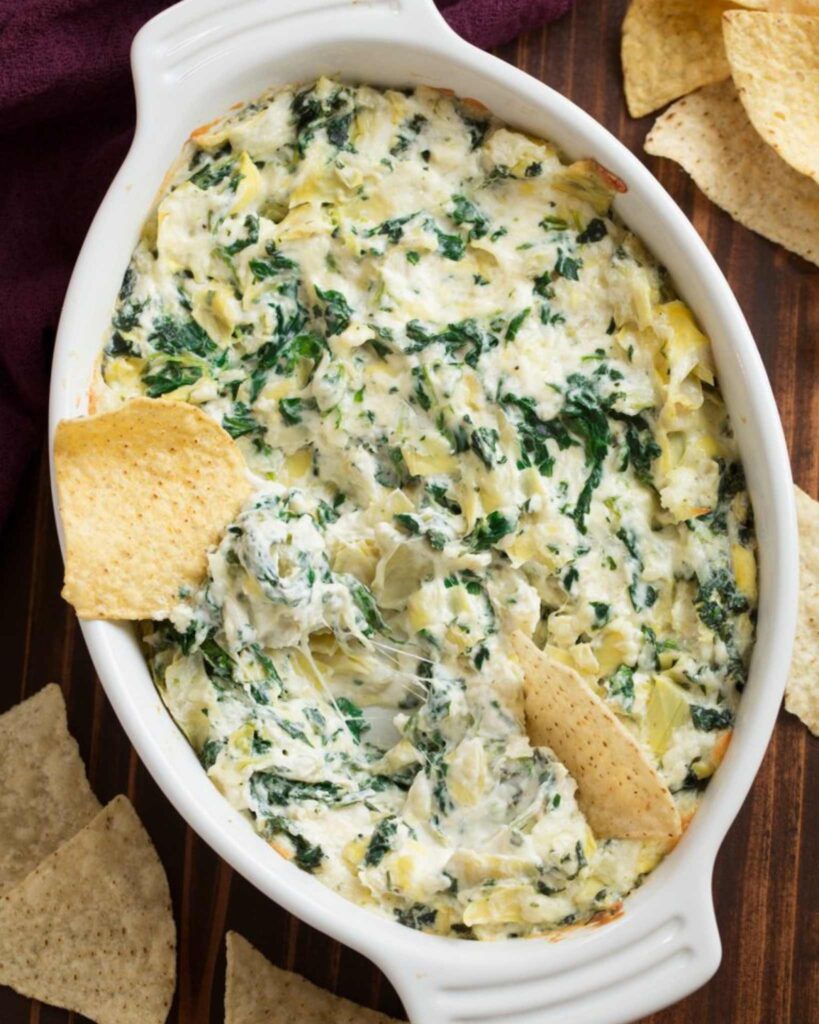 Creamy Spinach Artichoke Dip