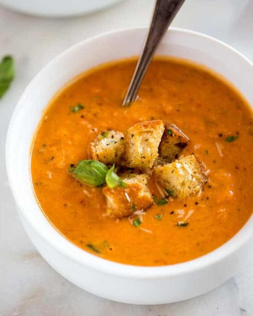 Creamy Tomato Basil Soup