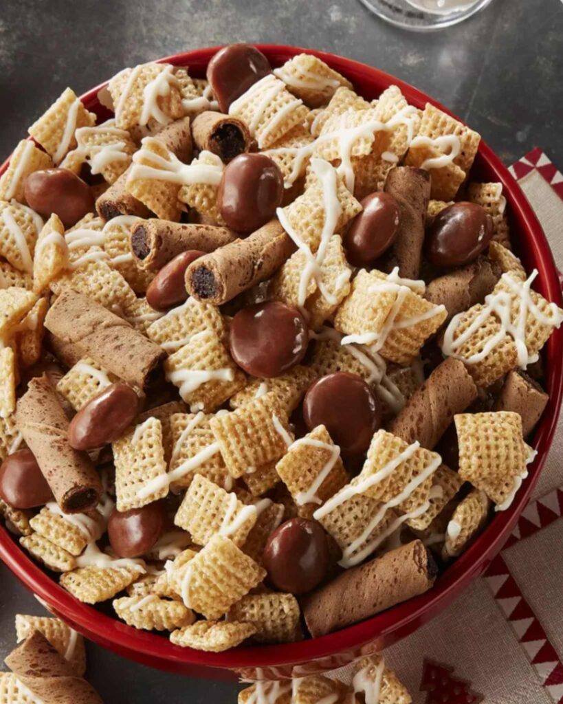 Eggnog Snack Mix
