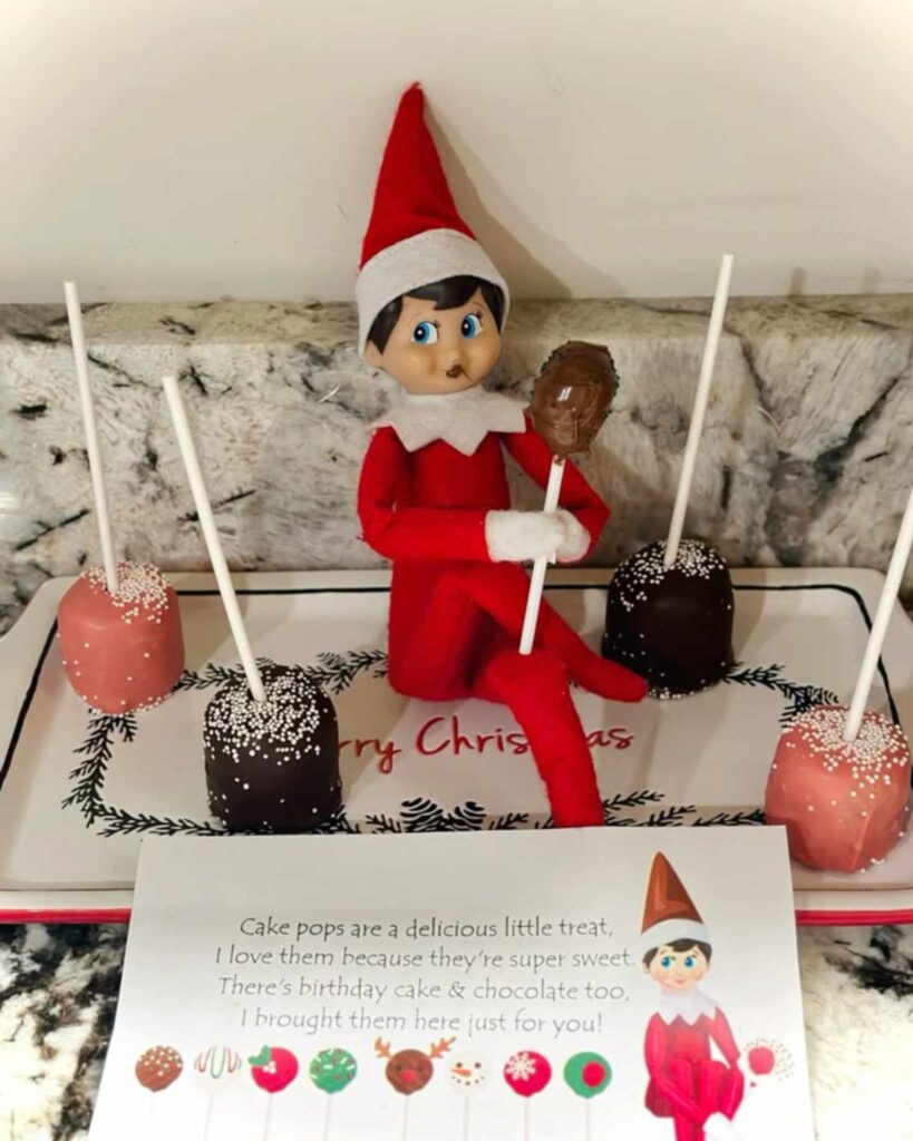 Elf Cake Pops