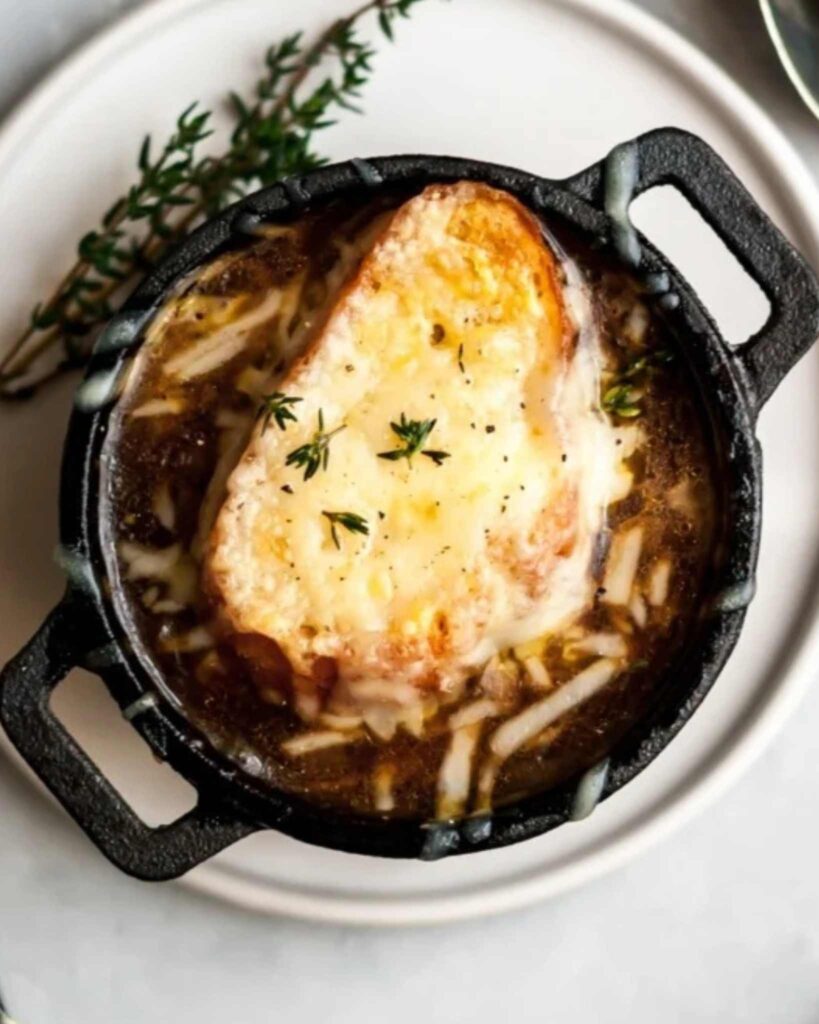 French Onion Soup with Gruyère