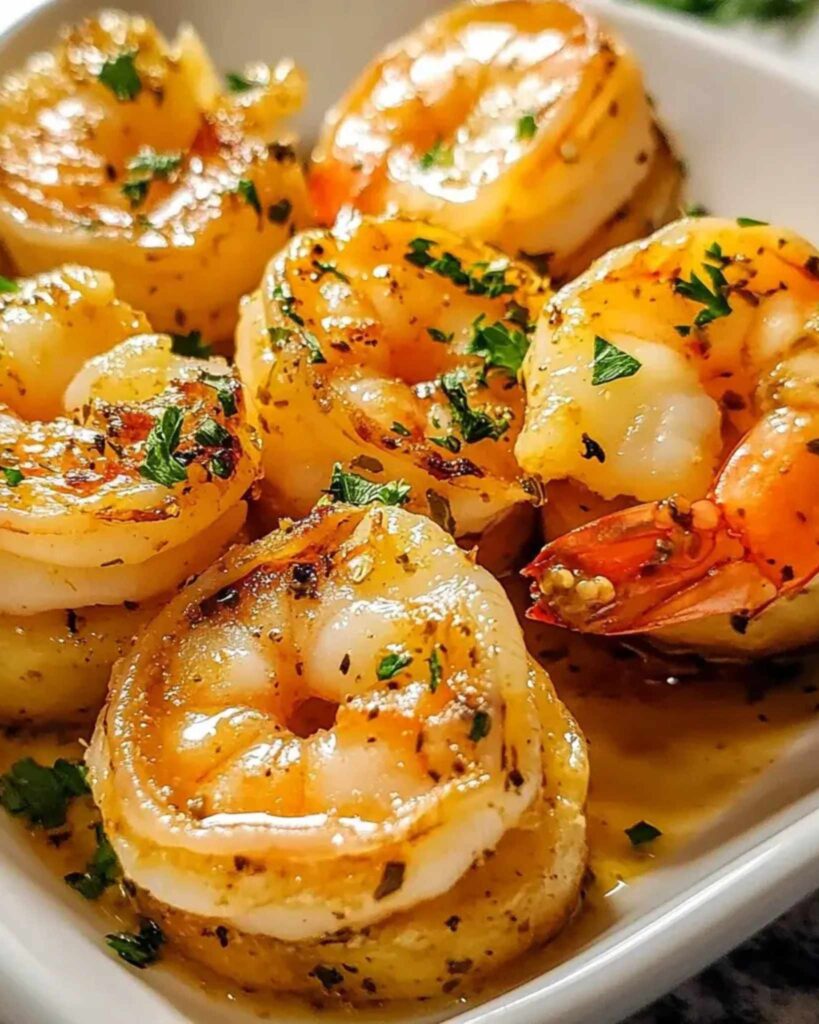 Garlic Butter Shrimp Cups