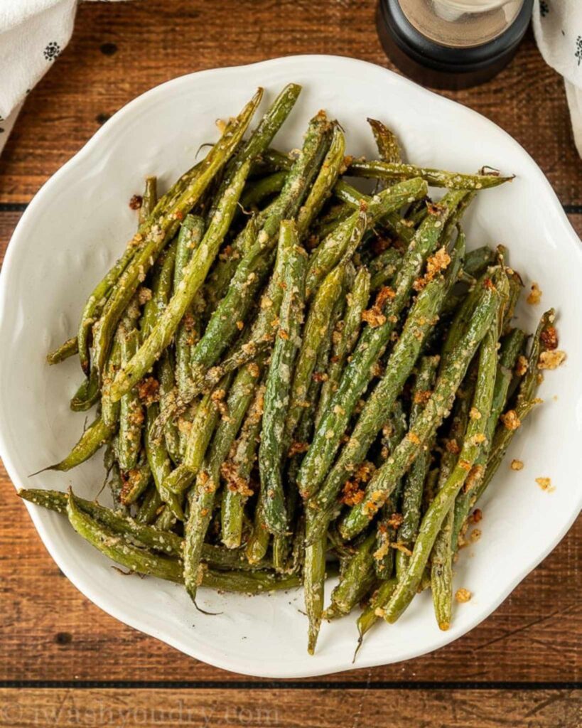 Garlic Parmesan Green Beans