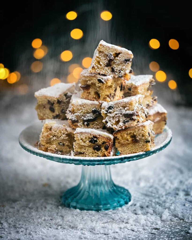 German Stollen Bites