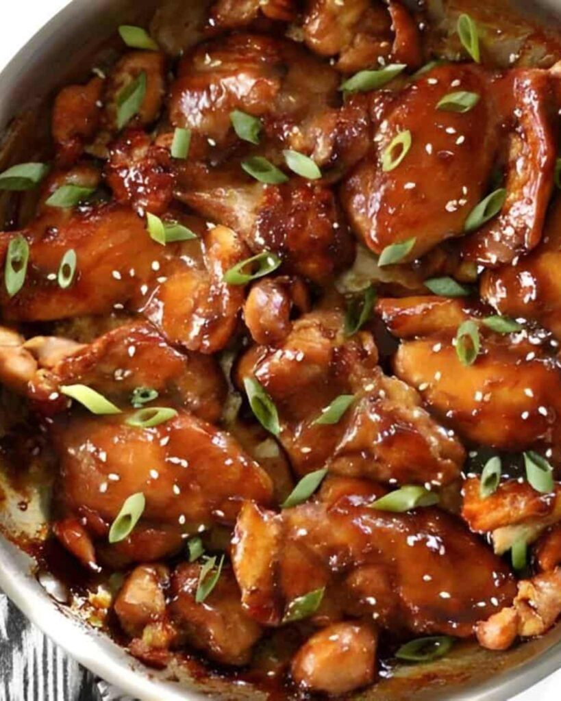 Ginger Soy Glazed Chicken