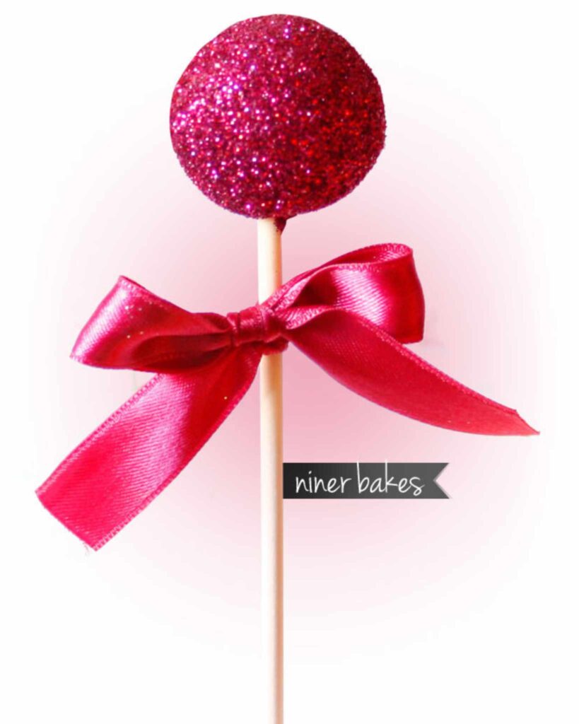 Glistening Gold Cake Pops