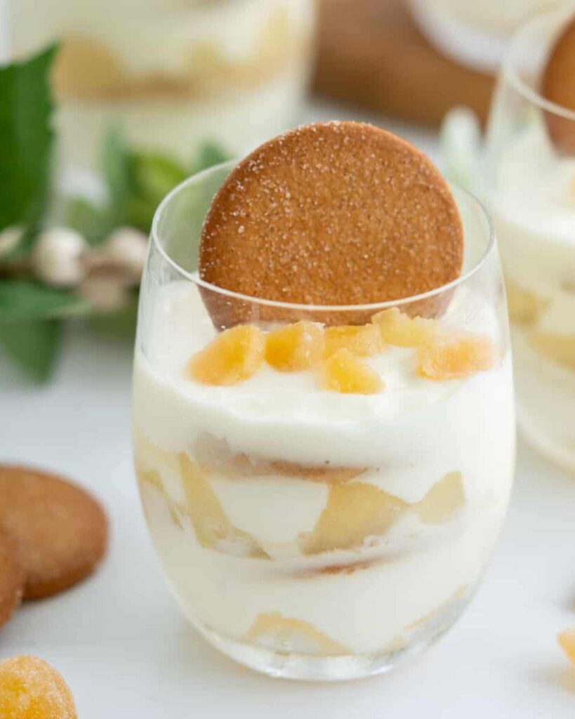 Greek Yogurt Ginger Parfait