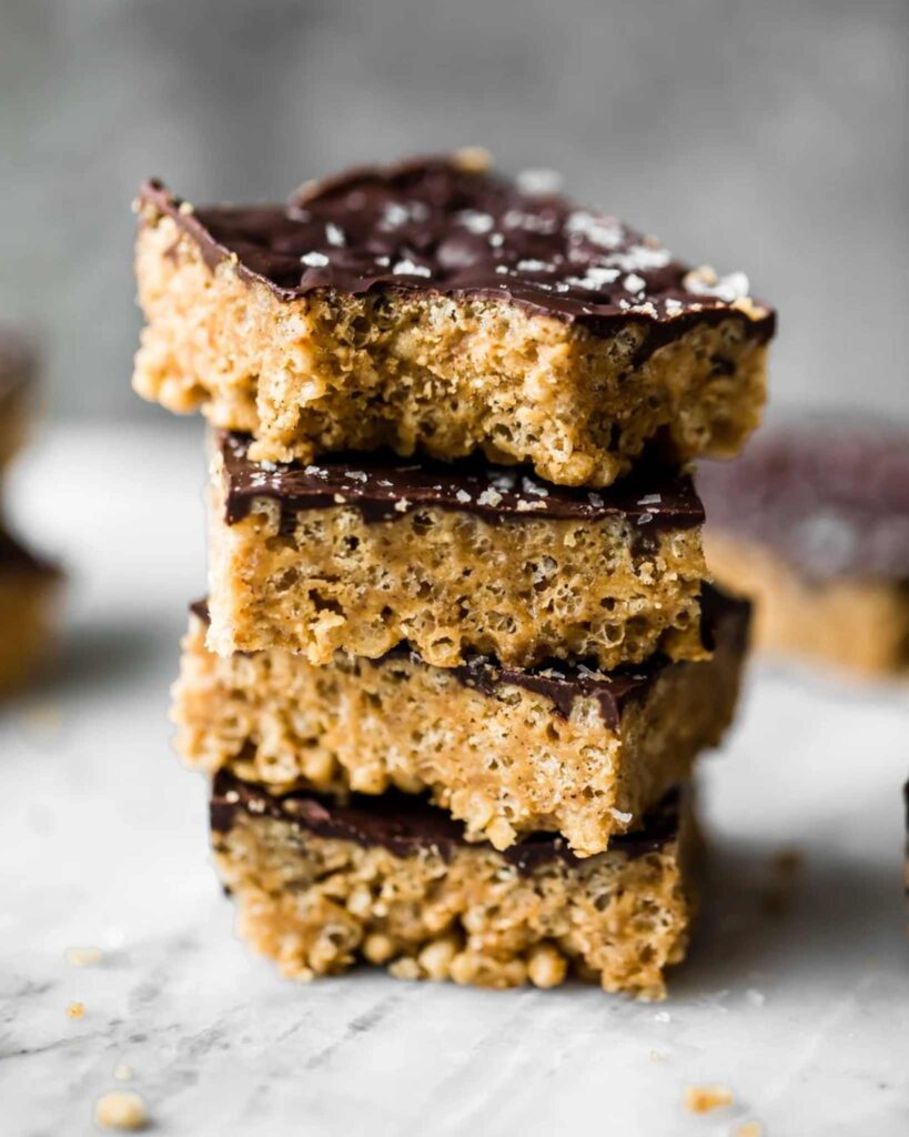 Healthier Christmas Rice Krispie Treat Alternatives