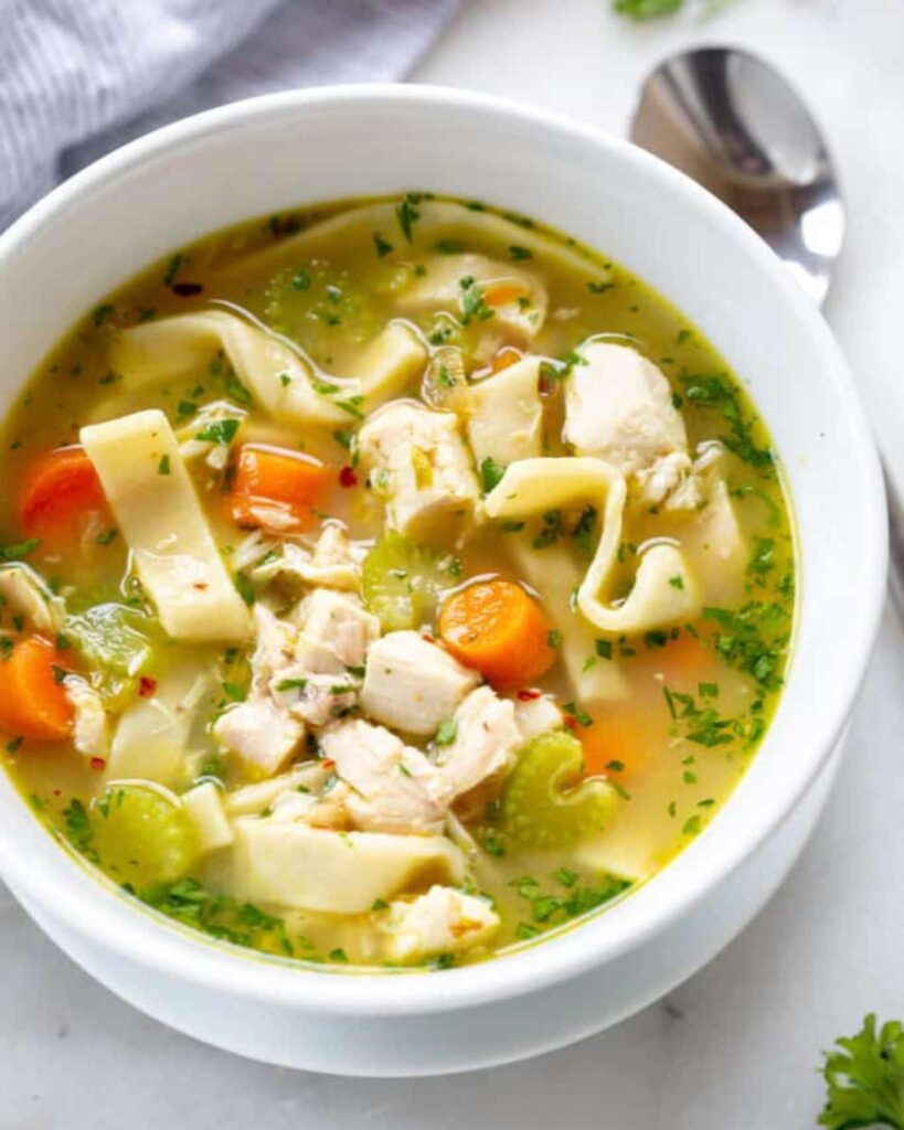 Hearty Chicken Noodle Soup