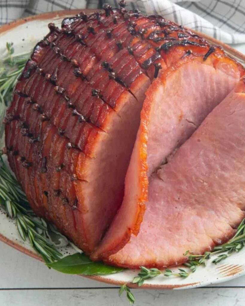 Honey Glazed Ham Slices