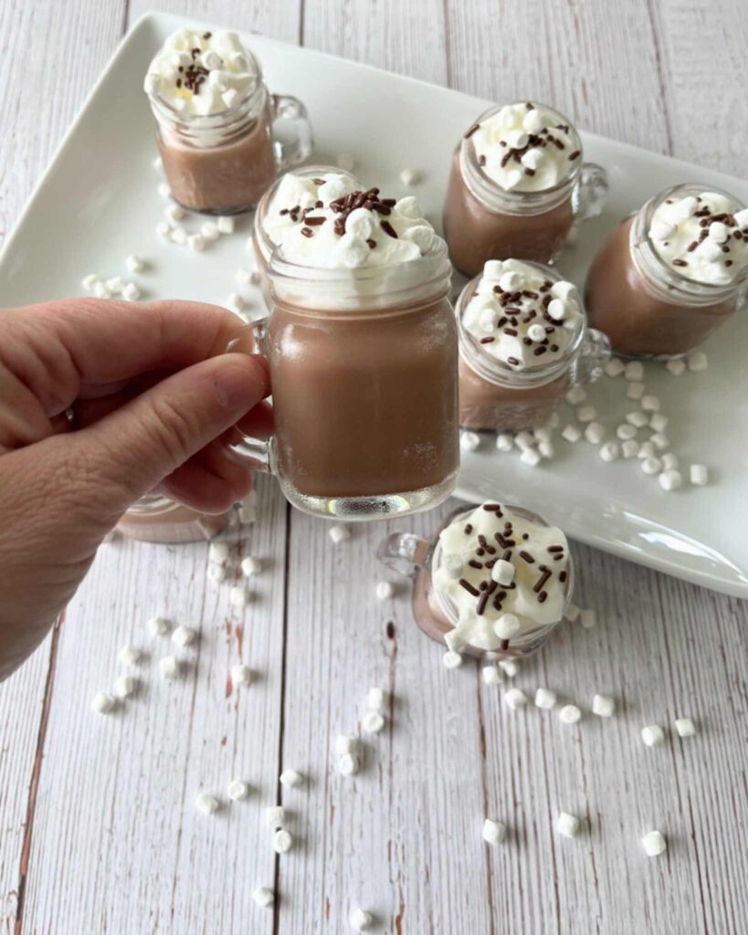 Hot Chocolate Jello Shots