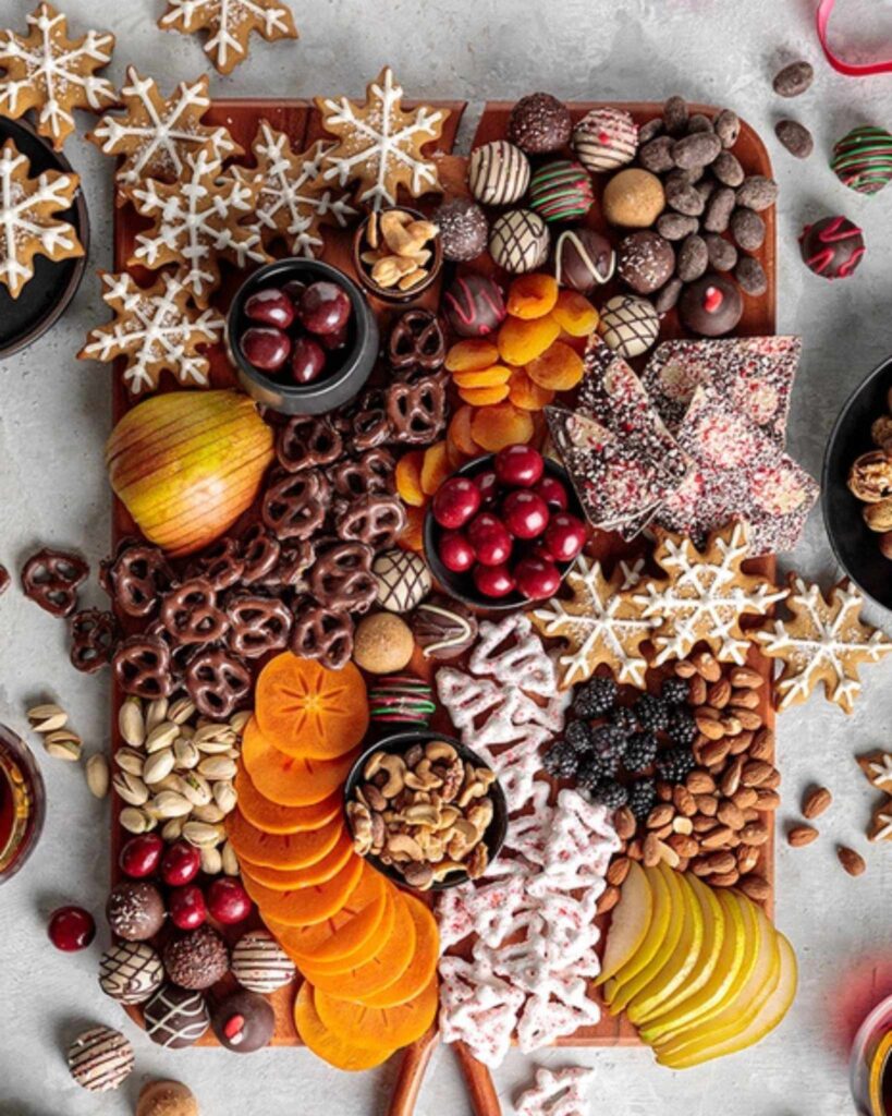 How to Build No Bake Holiday Dessert Boards