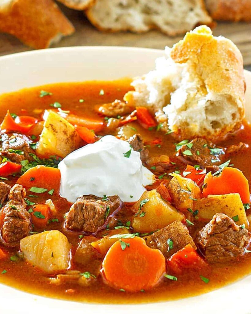 Hungarian Goulash Soup