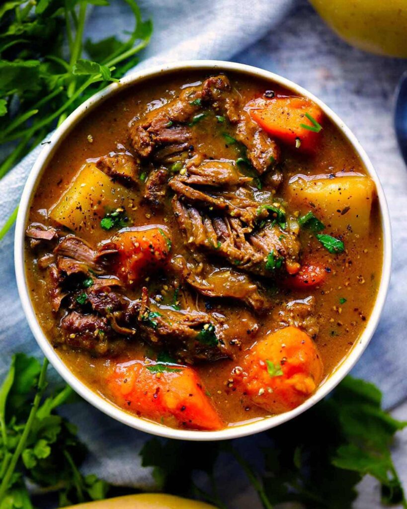 Irish Lamb Stew with Root Vegetables