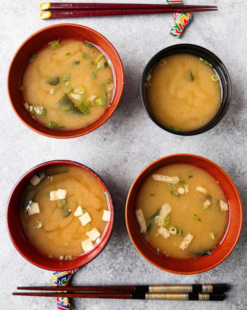 Japanese miso soup