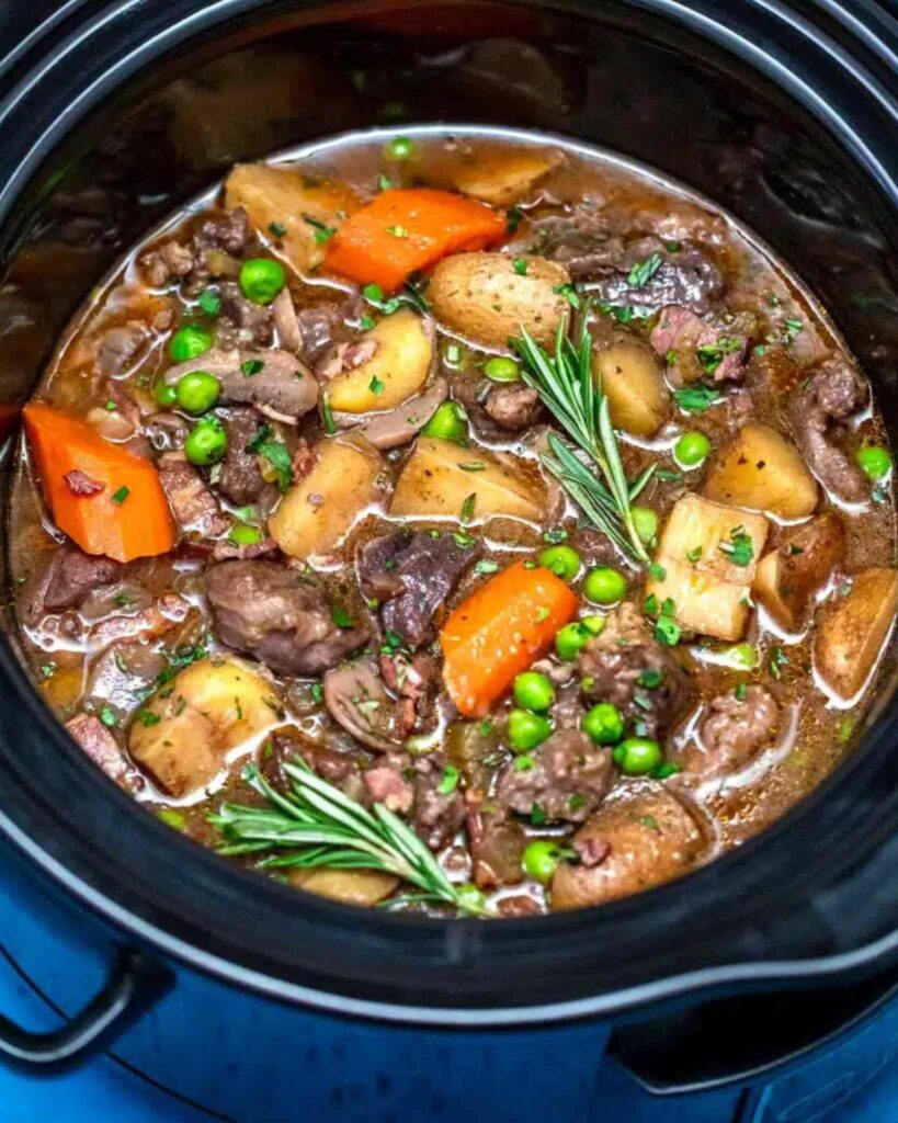 Lamb and rosemary winter stew