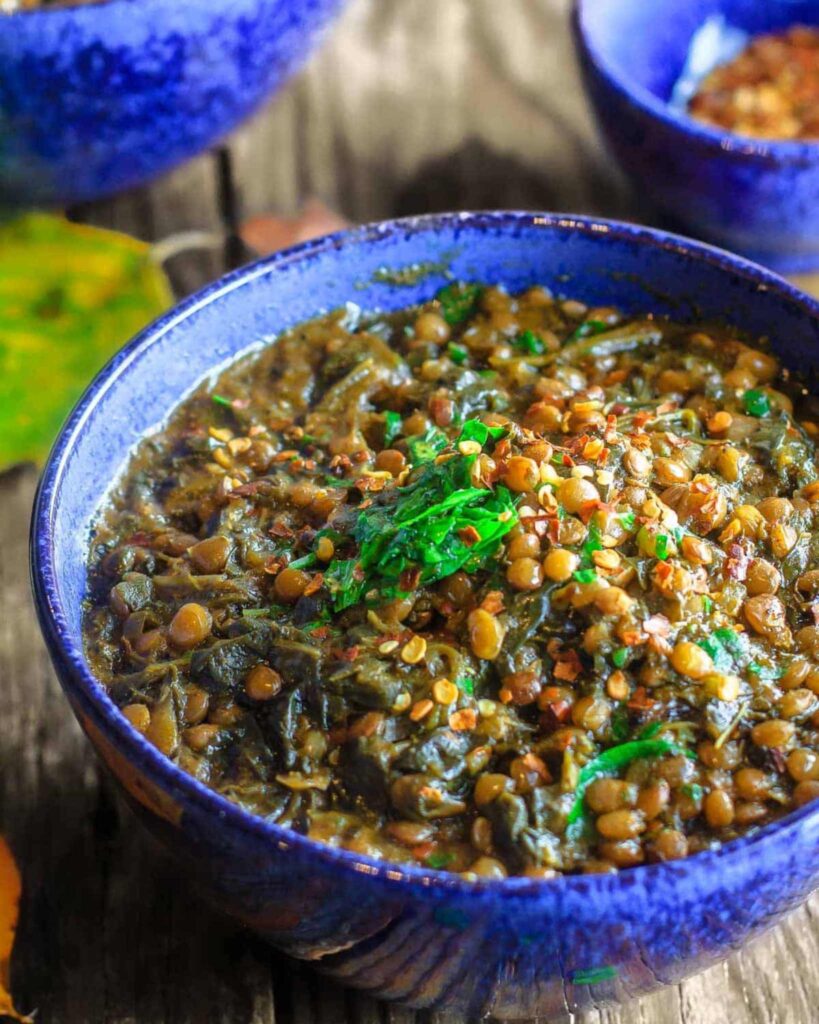 Lentil and Spinach Winter Soup