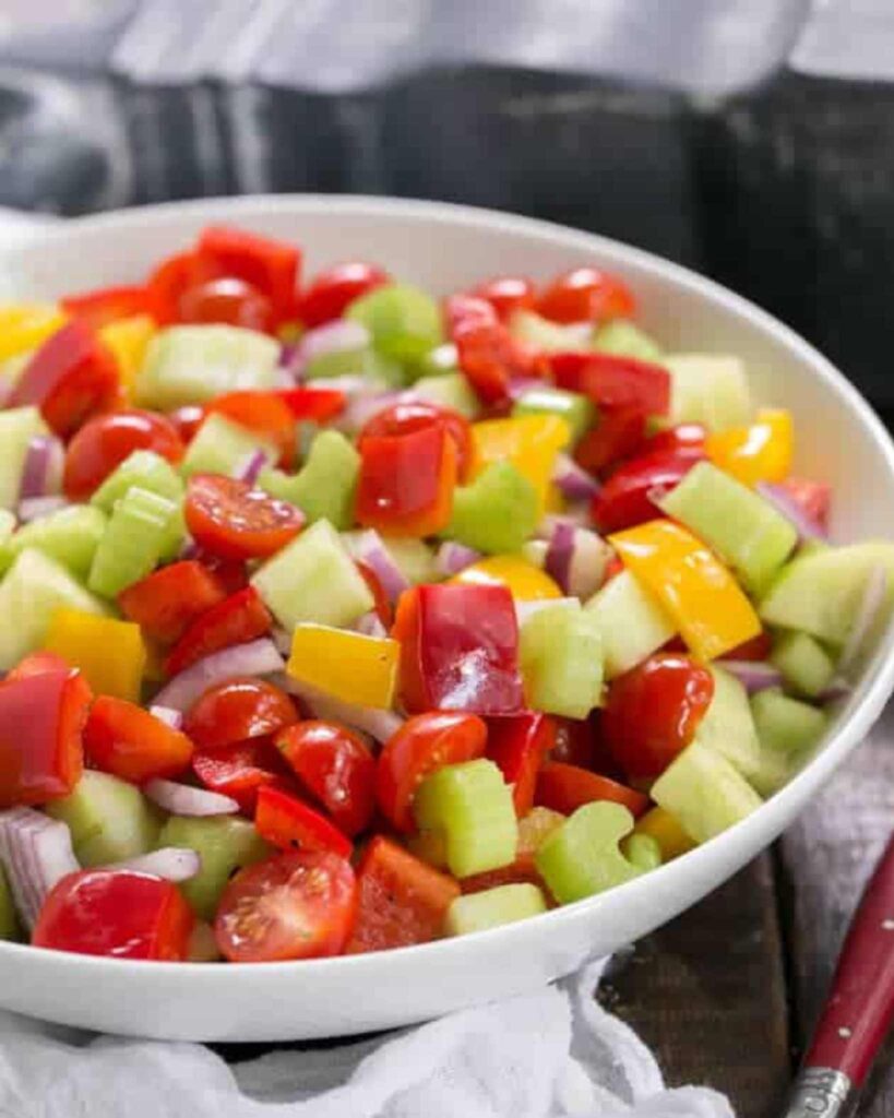 Marinated Vegetable Holiday Salad