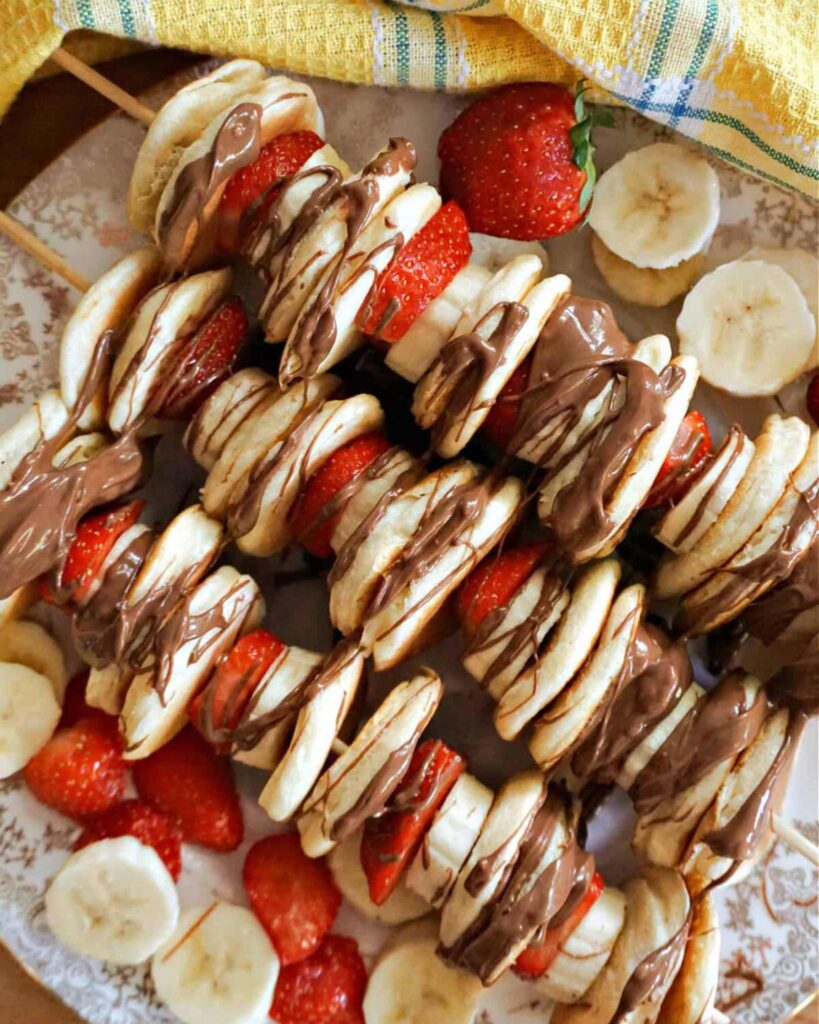 Mini Pancake Skewers