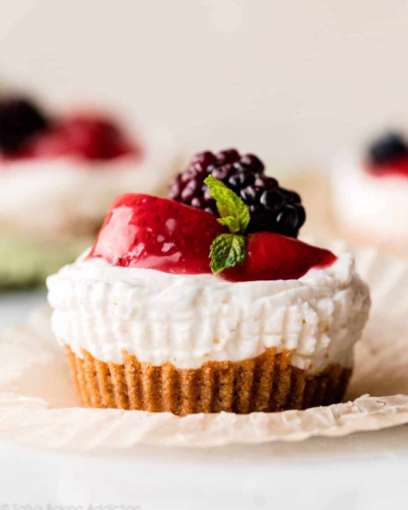 Mini cheesecake bites