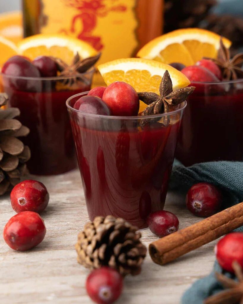 Mulled Wine Jello Shots