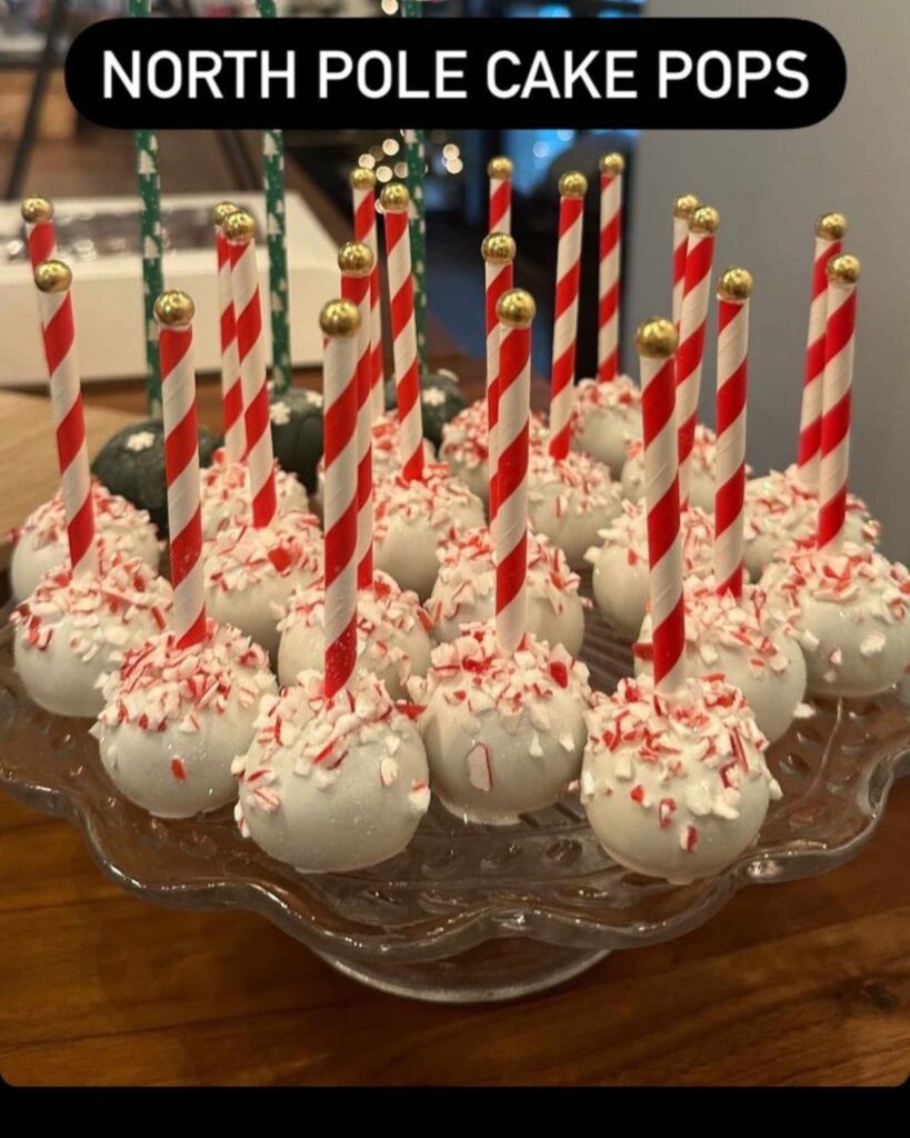 North Pole Cake Pops