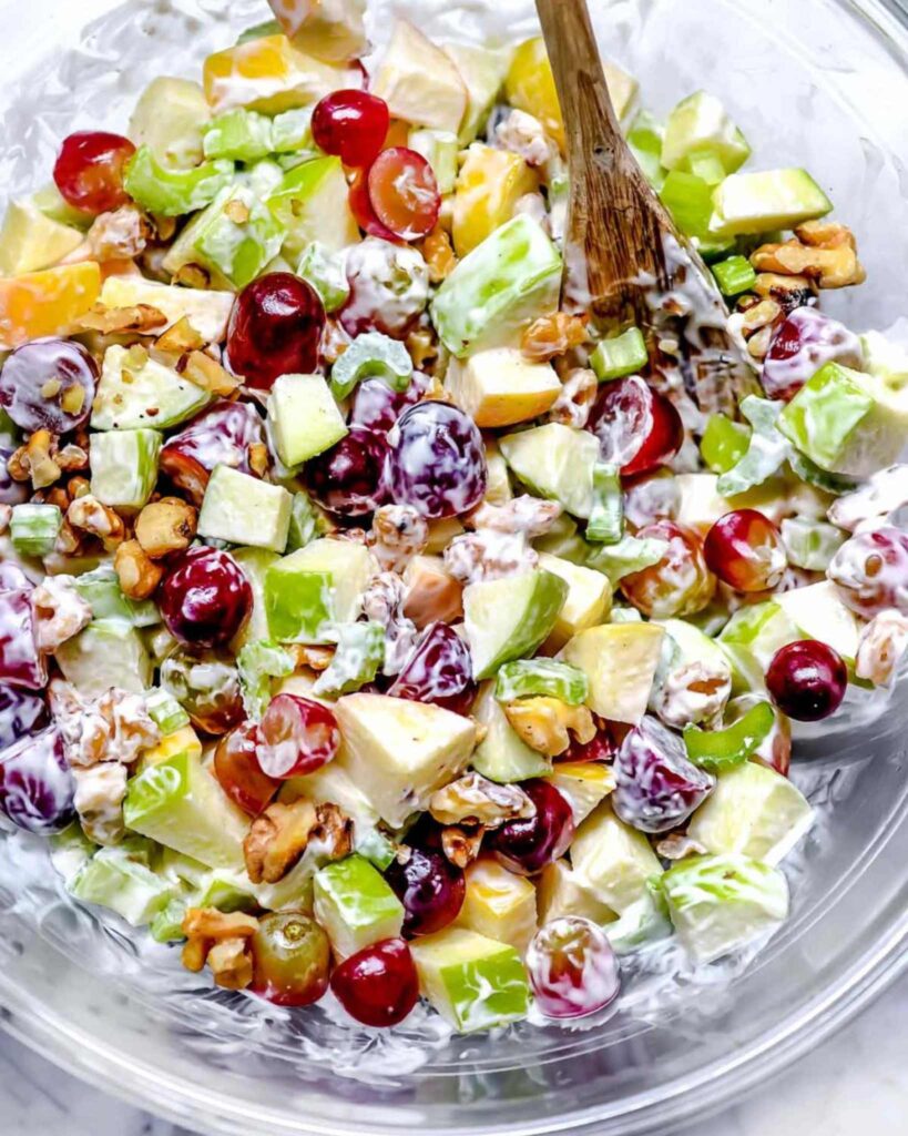 Old Fashioned Waldorf Christmas Salad
