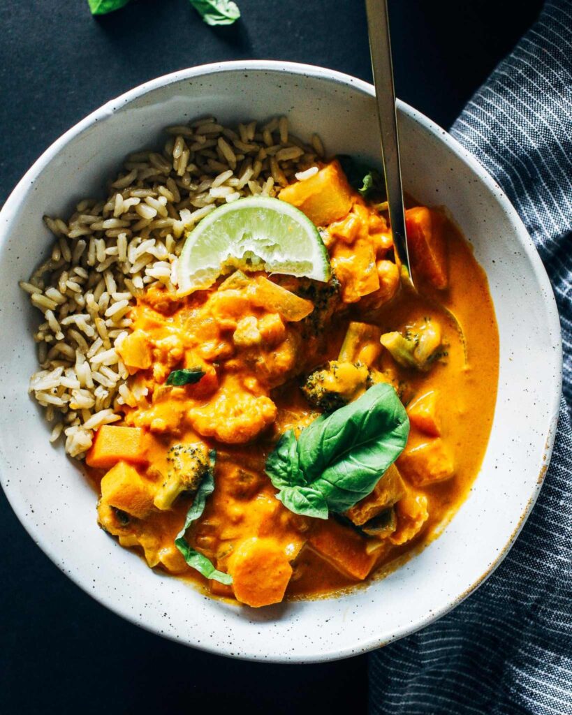 One Pot Winter Veggie Curry