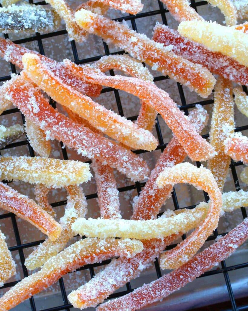 Orange Peel Candies