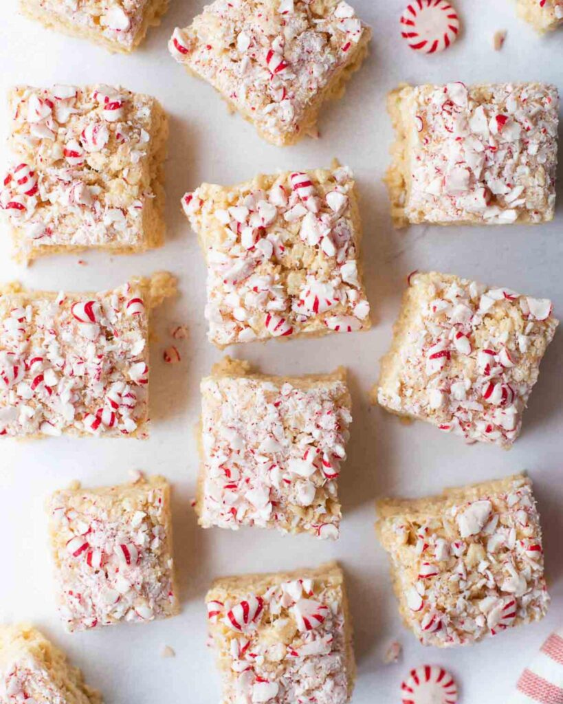 Peppermint White Chocolate Bars
