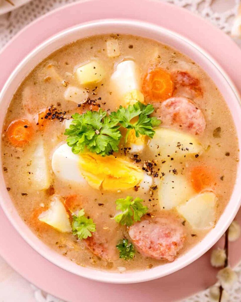 Polish zurek soup
