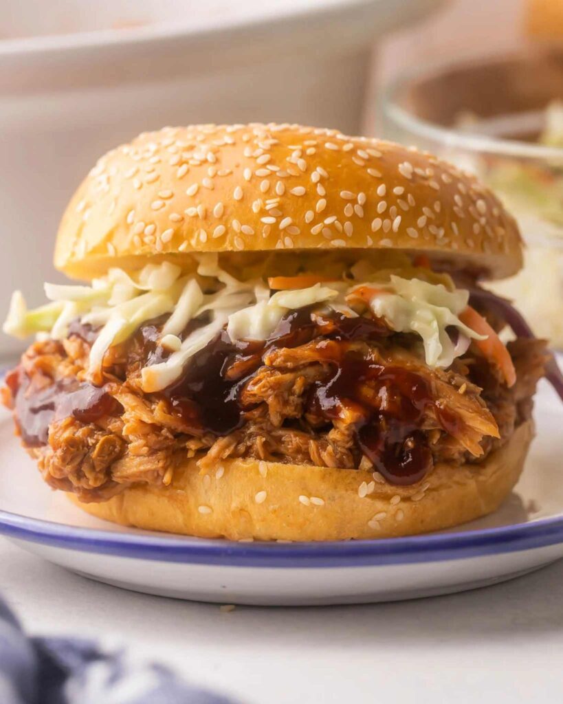 Pulled pork with winter spices