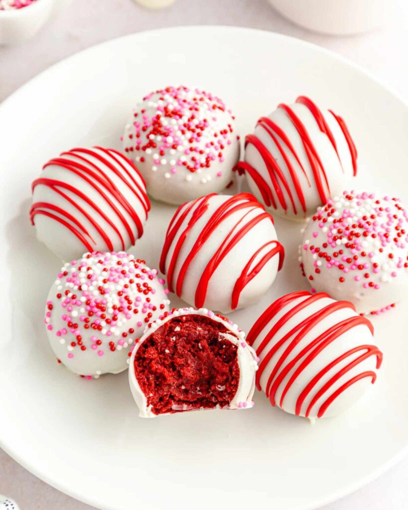 Red velvet truffles