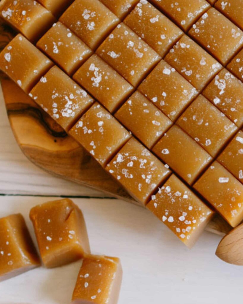 Salted Honey Caramels
