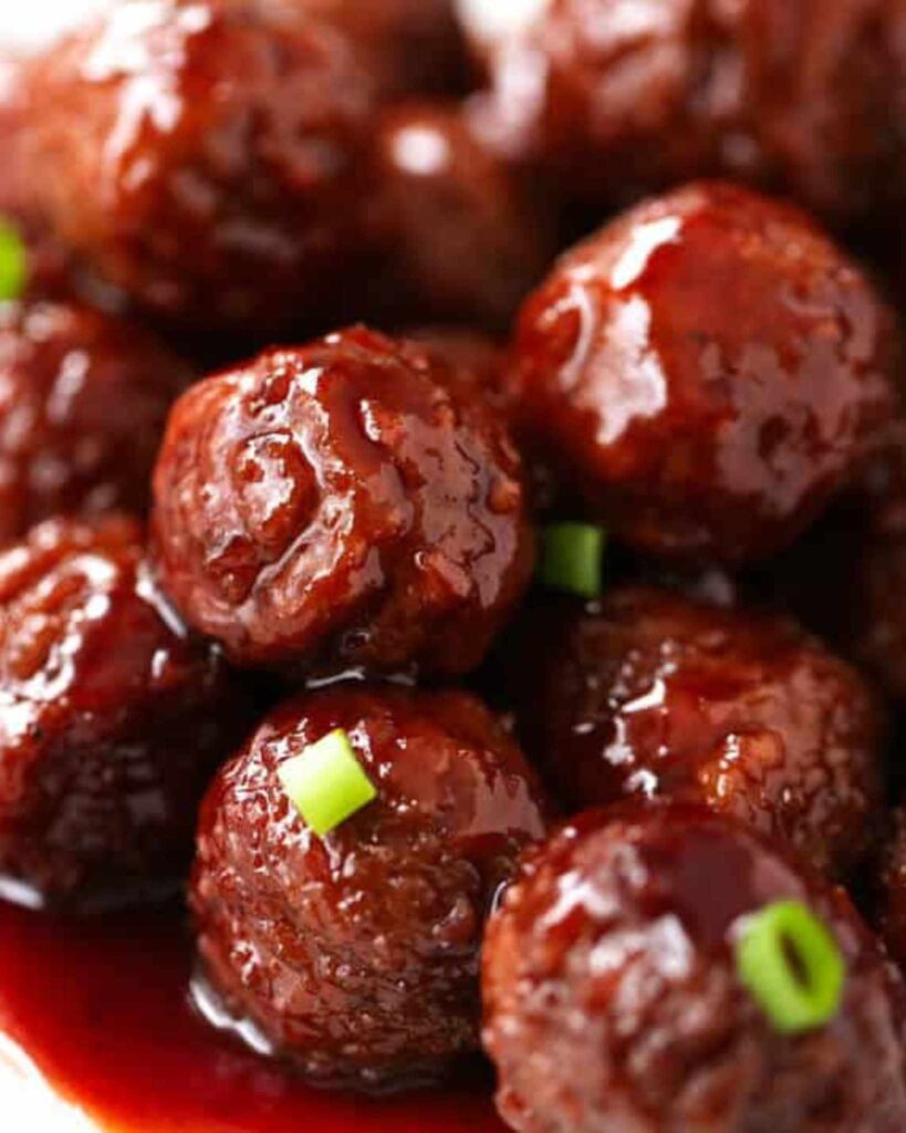 Slow Cooker BBQ Meatballs