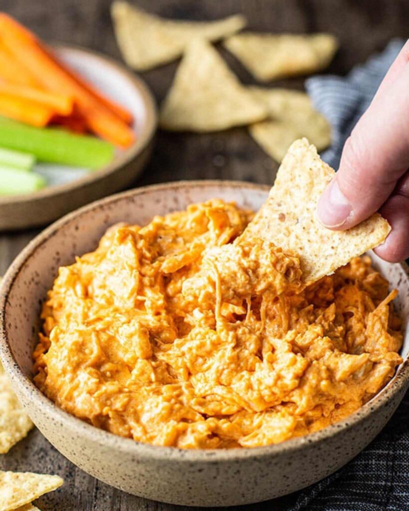 Slow Cooker Buffalo Chicken Dip