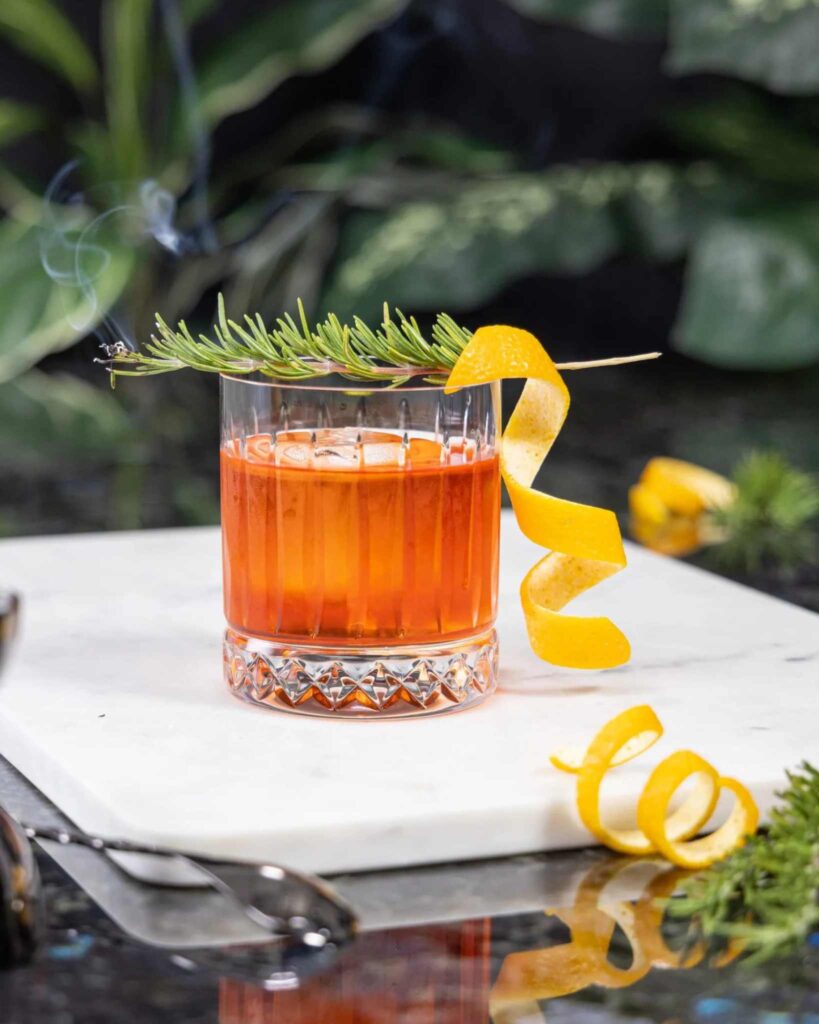 Smoked Maple Negroni